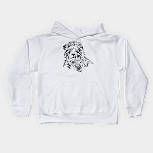 Lion African Tribal Design Kids Hoodie